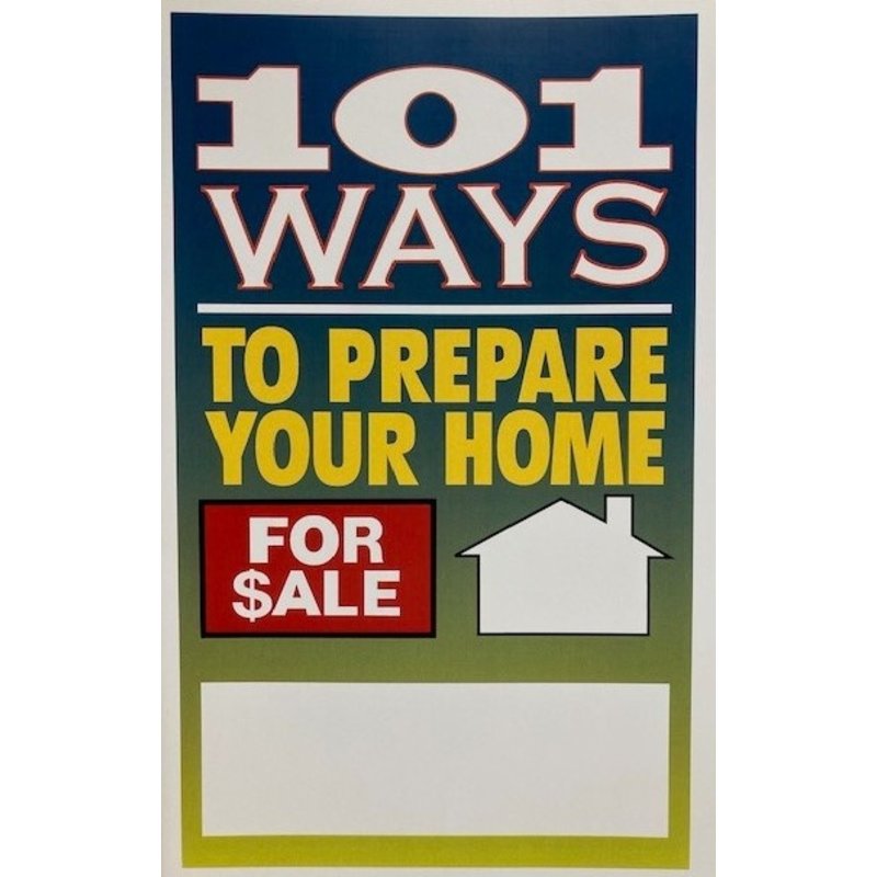 101 WAYS TO PREPARE YOUR HOME FOR $ALE