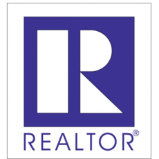 R Logo Square Magnet Small