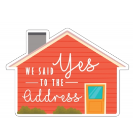 Prop House Orange WE/I SAID YES TO THE ADDRESS