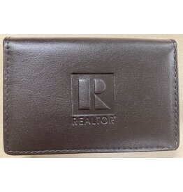 Executive Leather Wallet Business Card Holder