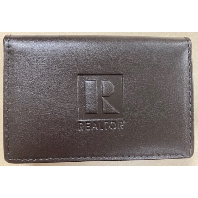 Executive Leather Wallet Business Card Holder