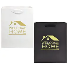 Welcome Home Gift Bags Black or White (medium)