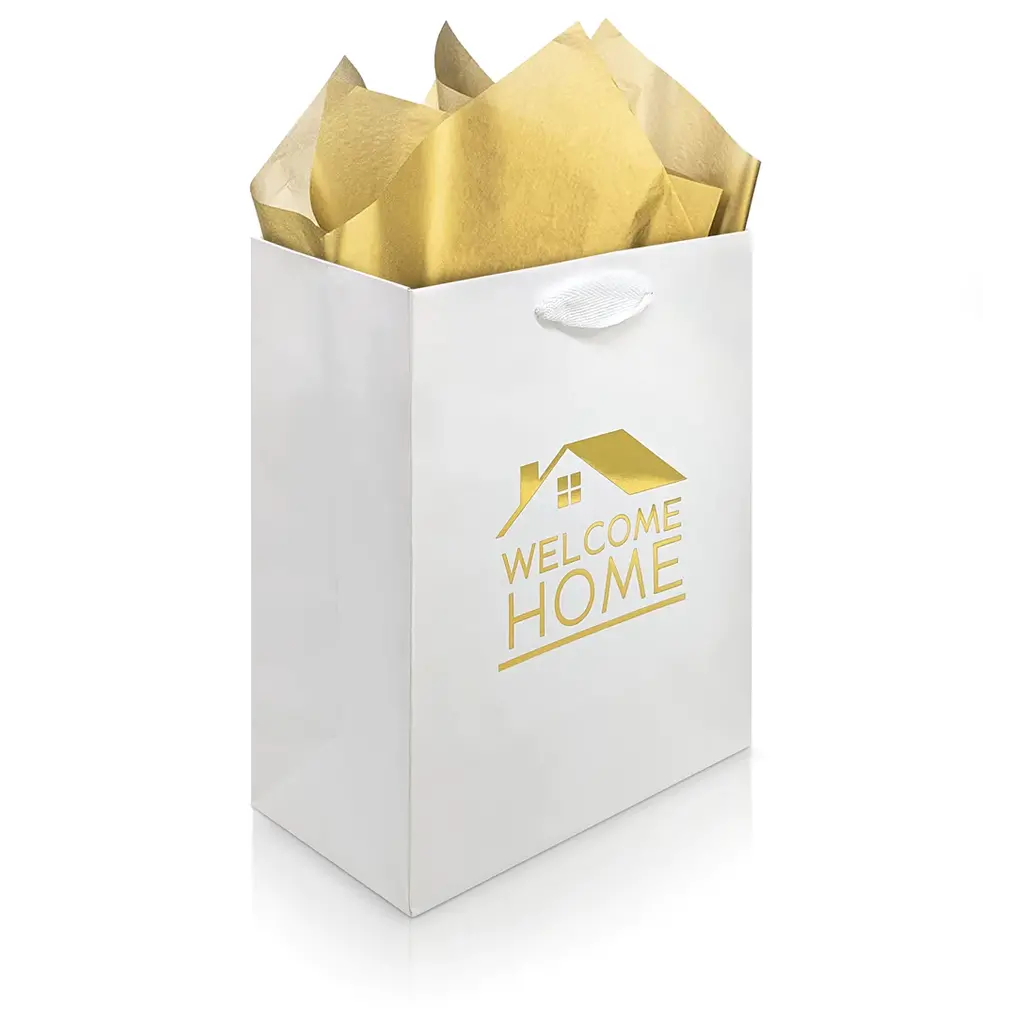 Welcome Home Gift Bags Black or White