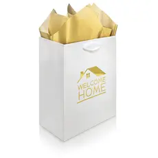 Welcome Home Gift Bags Black or White (medium)