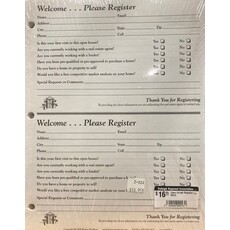 Open House Guest Register Lg. Refill