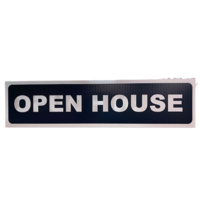 Open House rider black 6 x 24 (no arrow)