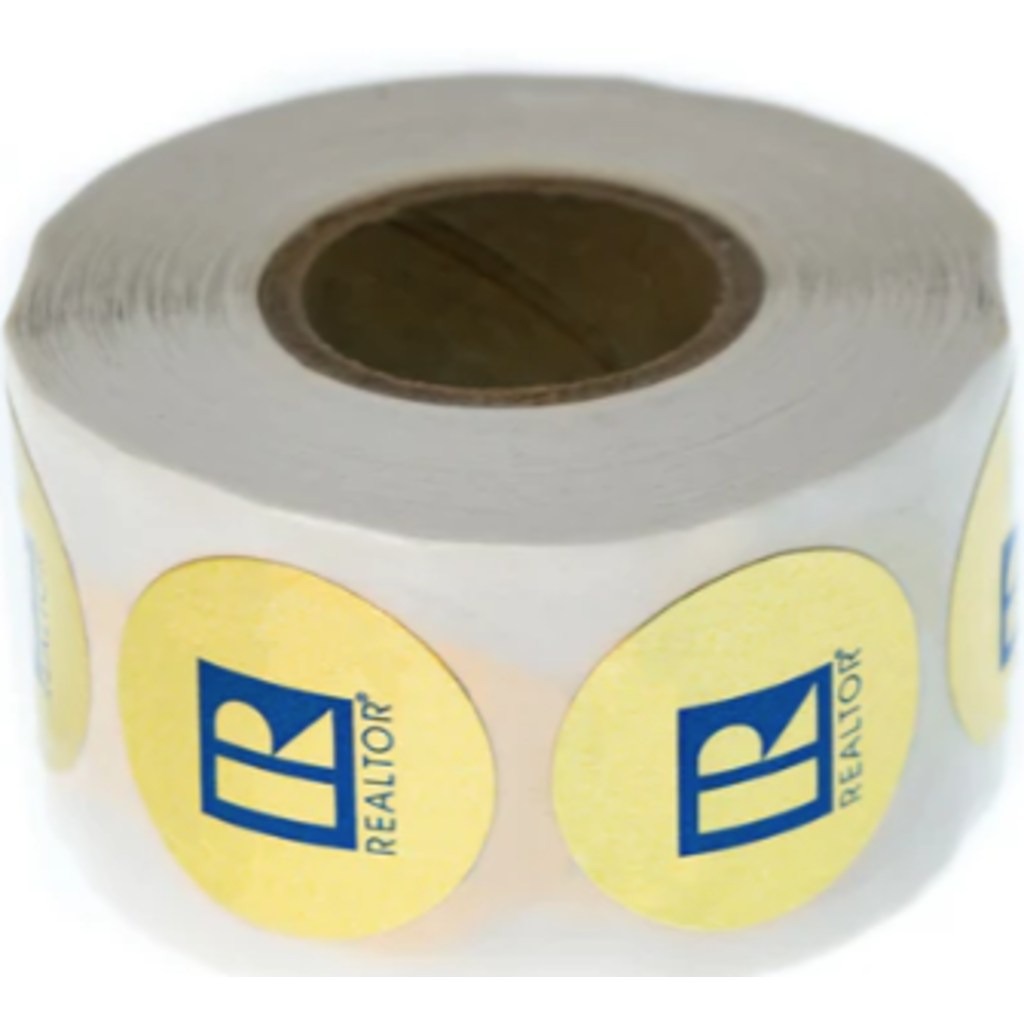 Realtor® Round Foil Sticker