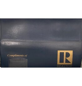 R Logo Vinyl Closing Folder