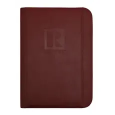 R/Logo Zipper Padfolio