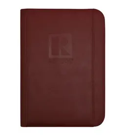R/Logo Zipper Padfolio