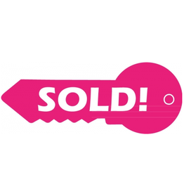 Key-shaped prop sign SOLD!  Large (one-sided)