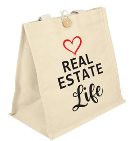 Real Estate Life Cotton Tote Bag
