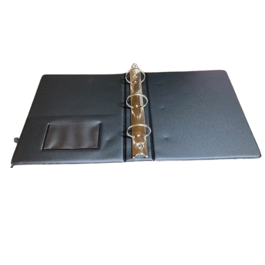 Small black planner binder only