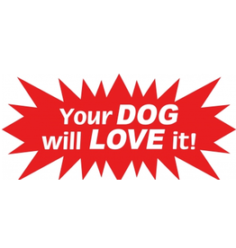 YOUR DOG WILL LOVE IT star