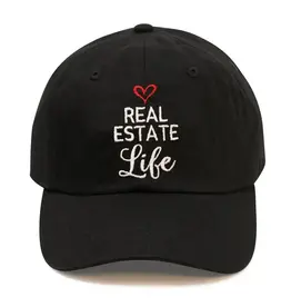 I ♥  REAL ESTATE LIFE black hat