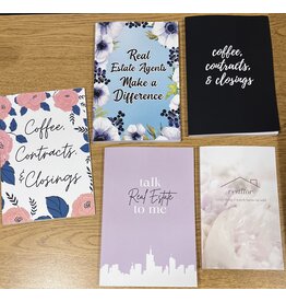 Real Estate Agent Blank Notebook
