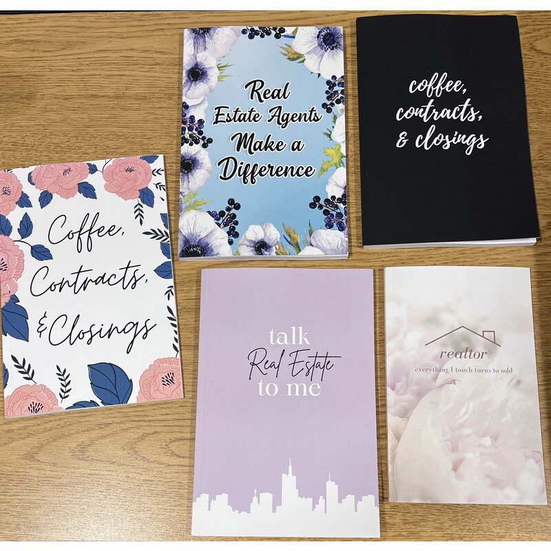 Real Estate Agent Blank Notebook
