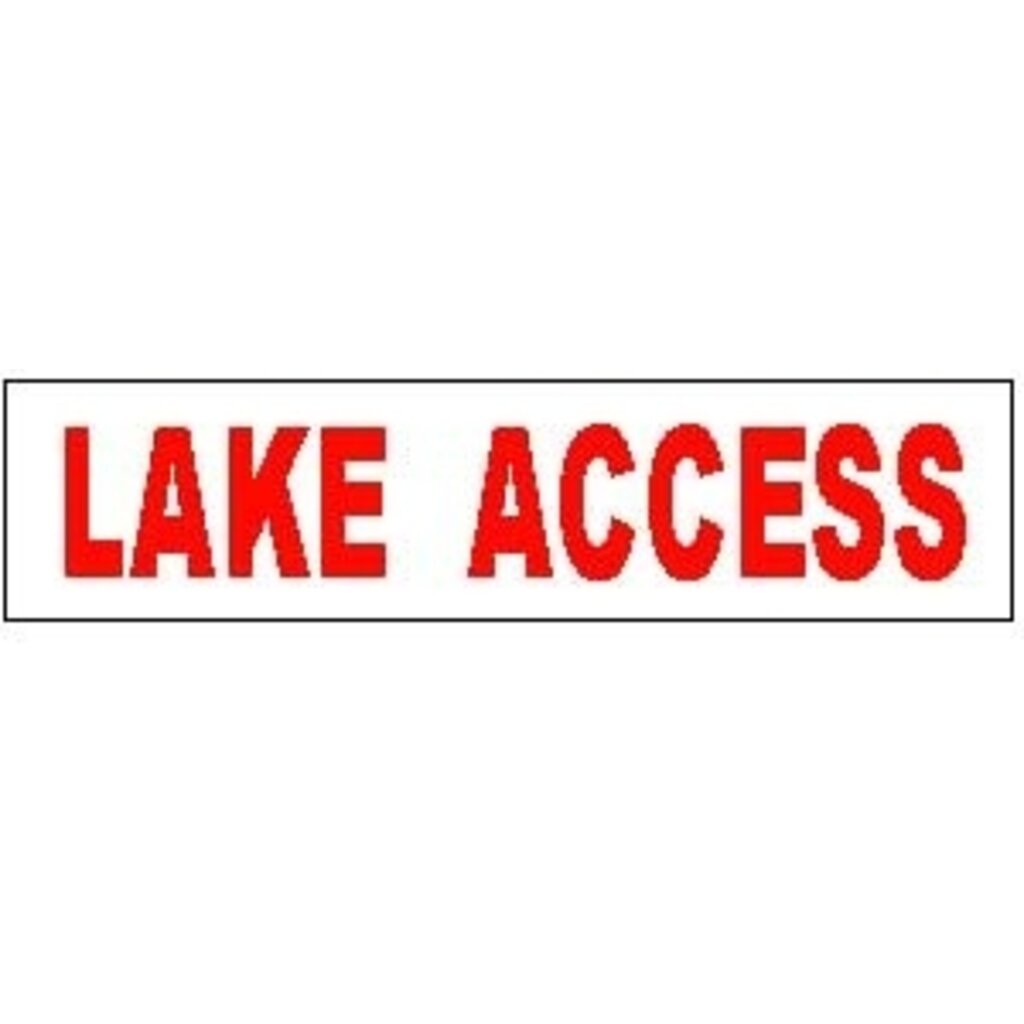 Lakefront/Lakeview/Lake Access 6 x 24