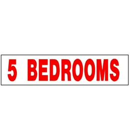 5 BEDROOMS