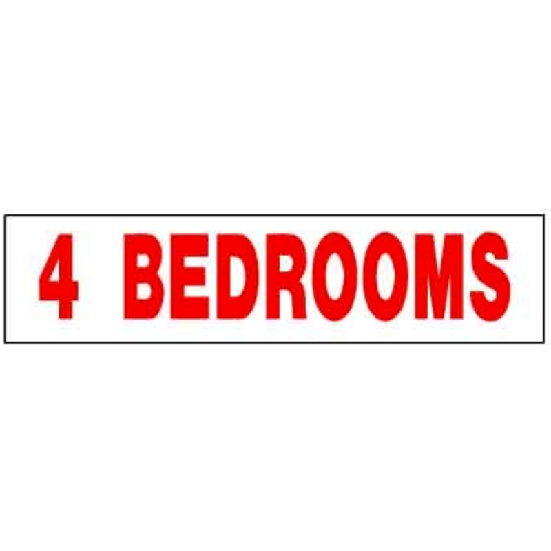 4 BEDROOMS