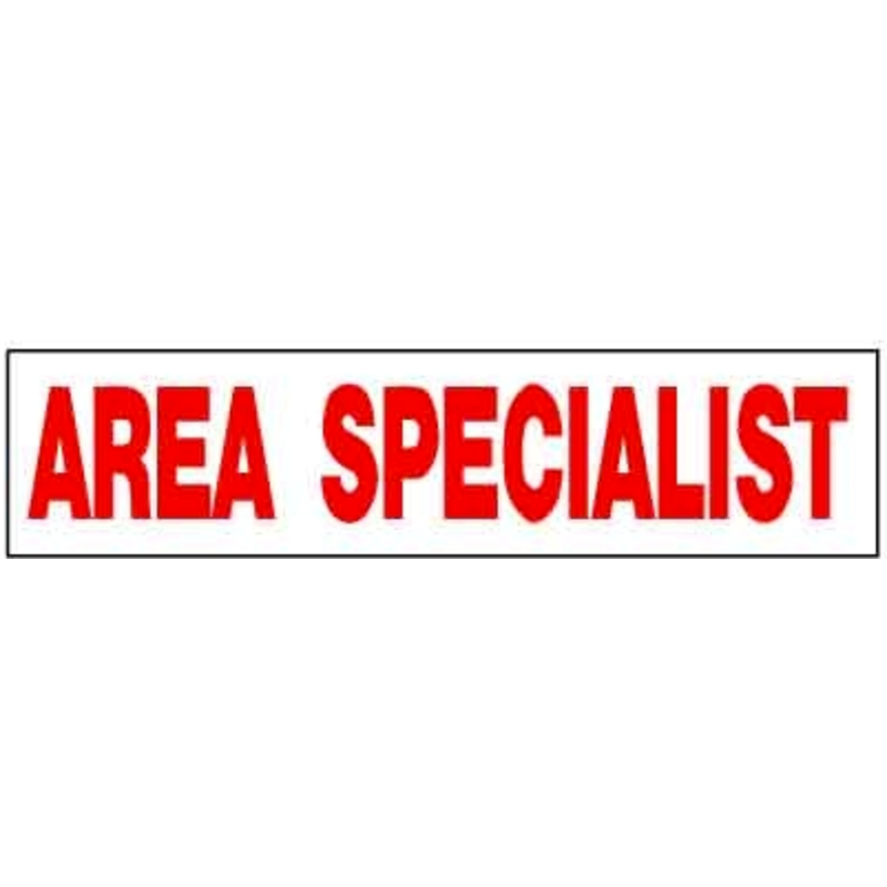 Area Specialist