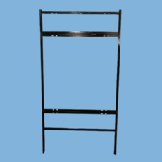 Metal Sign Frame 24 x24 with DOUBLE rider