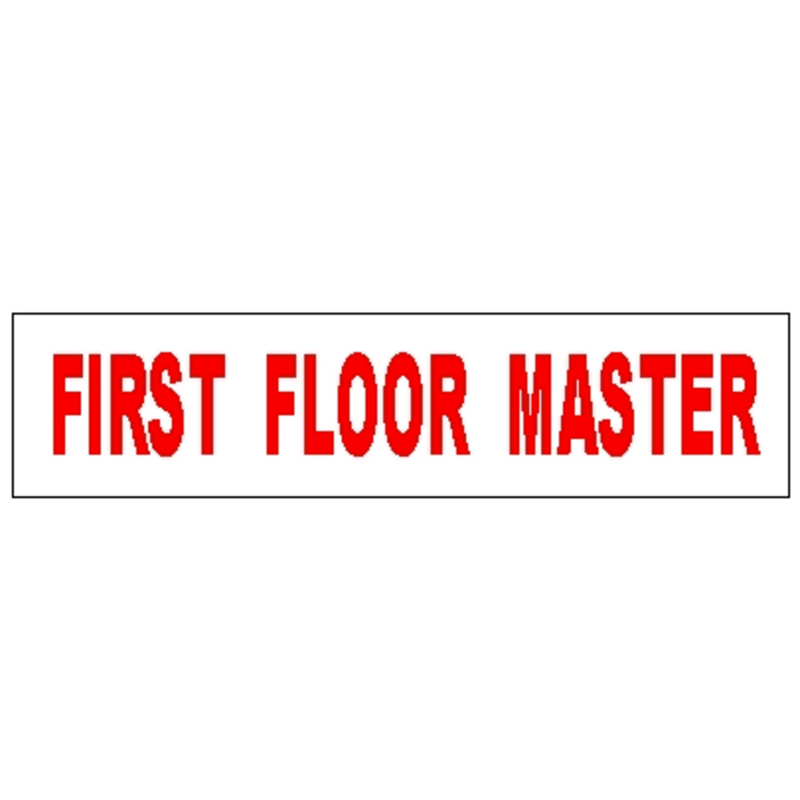 FIRST FLOOR MASTER  6 x 24
