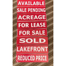 Stickers Assorted Sign