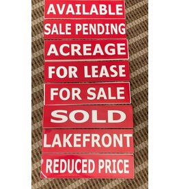 Stickers Assorted Sign