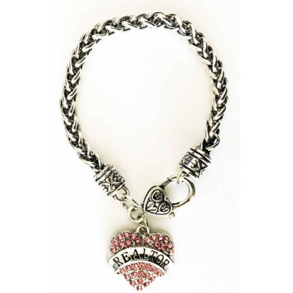 Realtor® Silver Charm Bracelet
