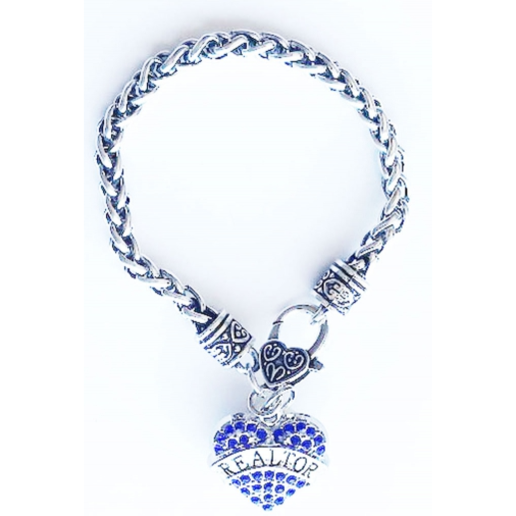 Realtor® Silver Charm Bracelet