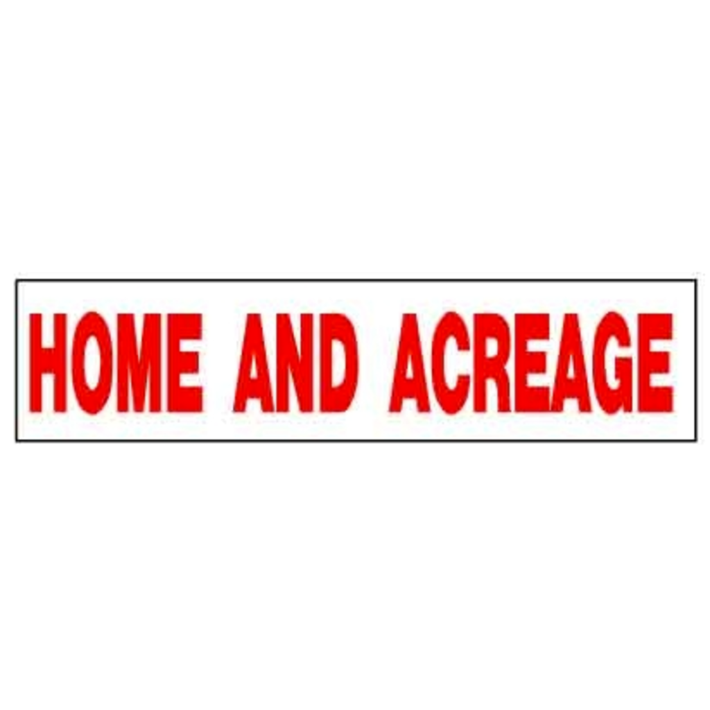 Home and Acreage 6 x 24