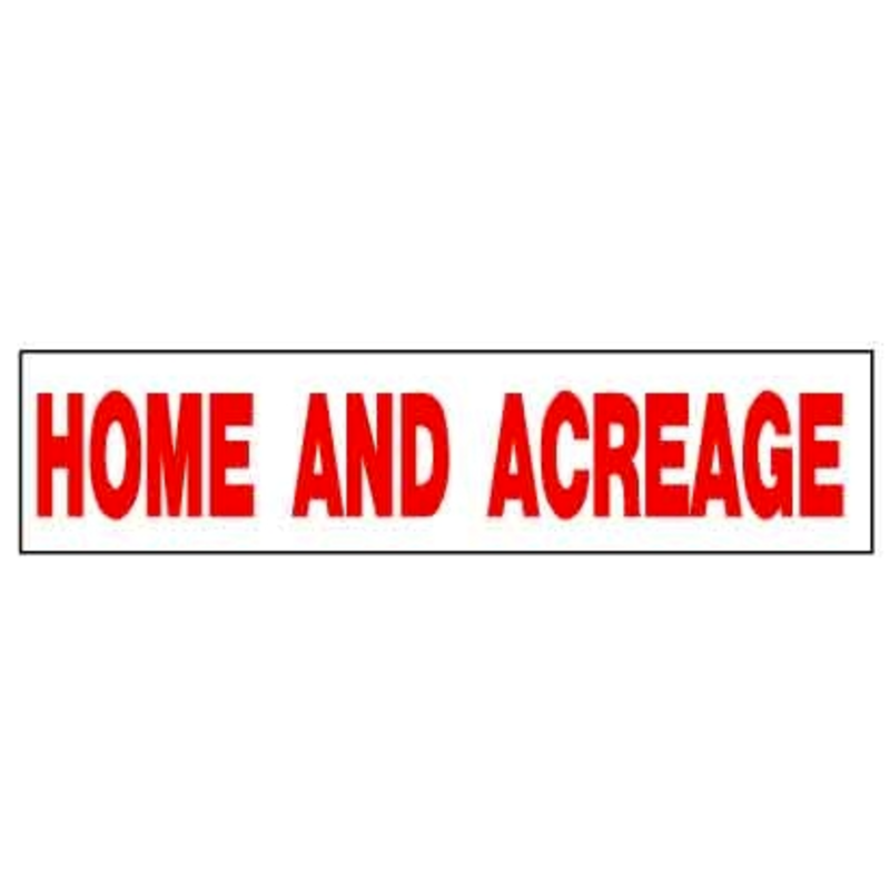 Home and Acreage 6 x 24