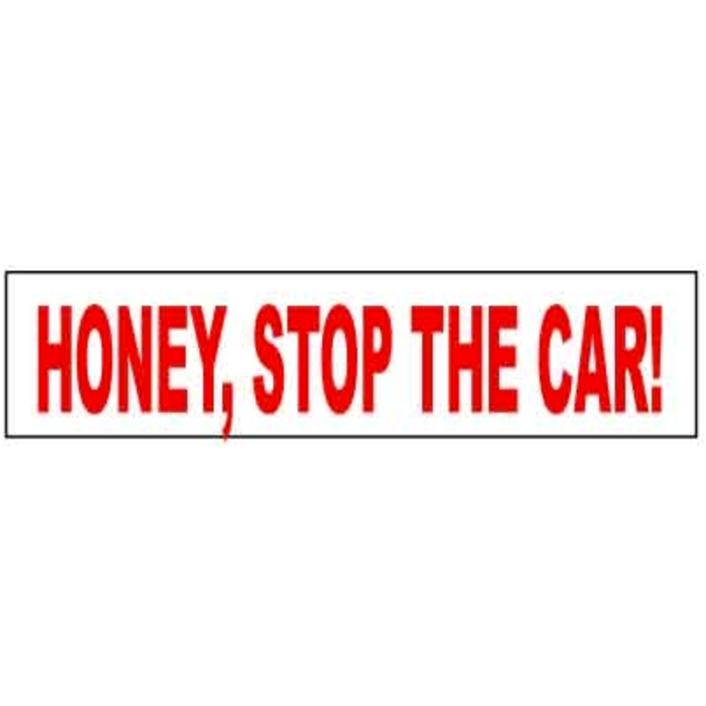 HONEY, STOP THE CAR! 6x 24