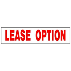 Lease/Purchase Lease Option 6 x 24