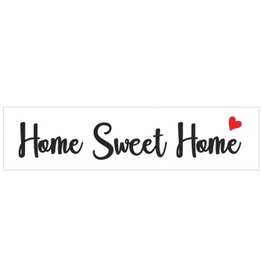 HOME SWEET HOME ♥ heart 6 x 24