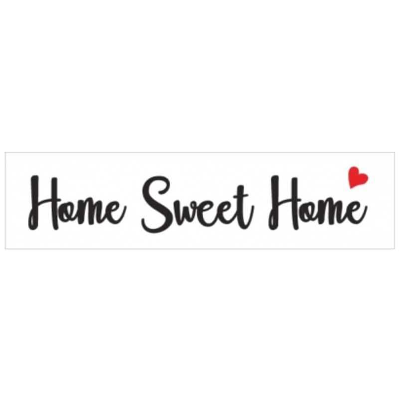 HOME SWEET HOME ♥ heart 6 x 24