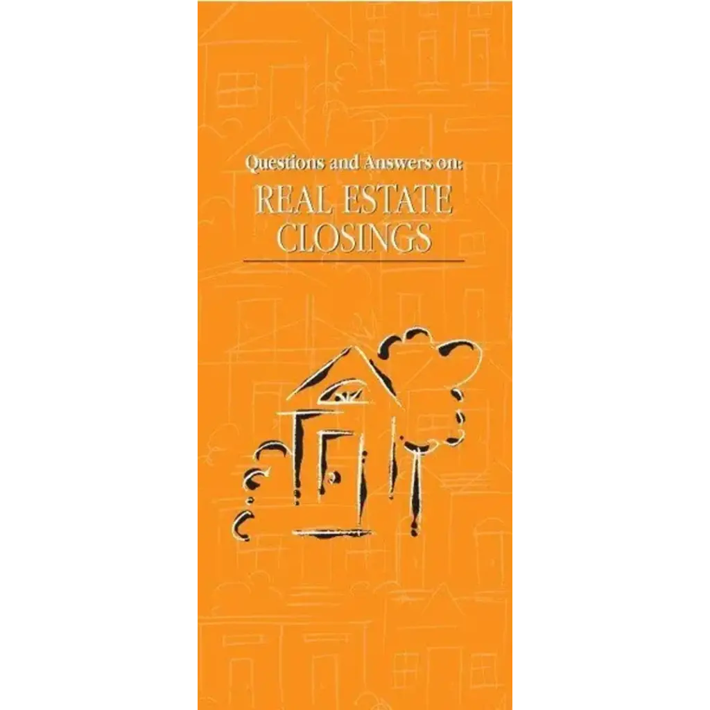 Real Estate Closings pamphlet