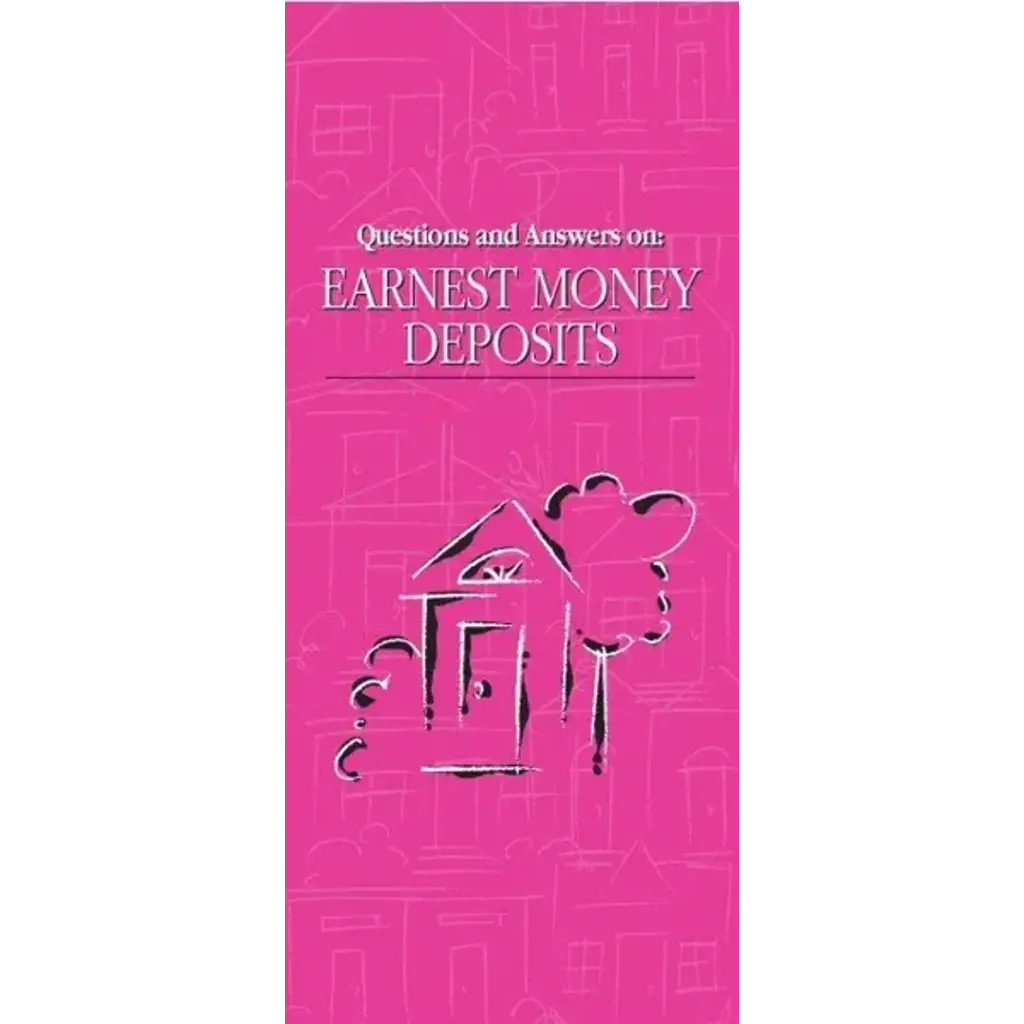 Earnest Money Deposits pamphlet