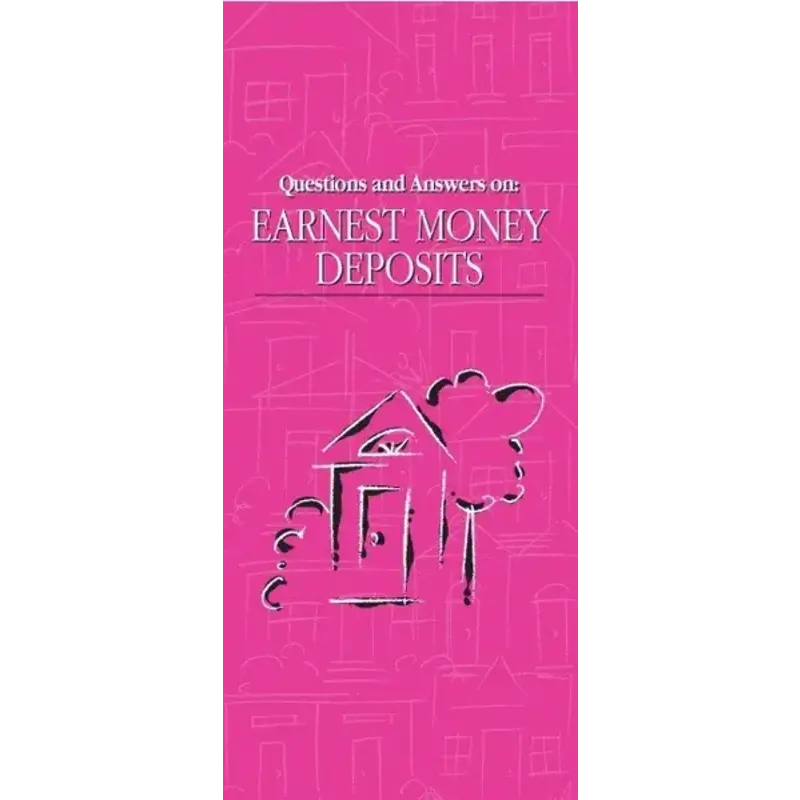 Earnest Money Deposits pamphlet