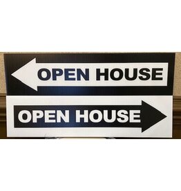 Open House >>>   black  6 x 24