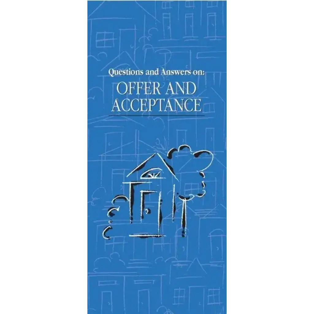 Offer and Acceptance pamphlet