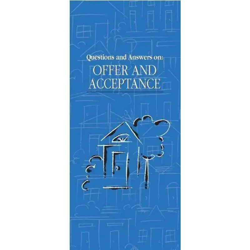 Offer and Acceptance pamphlet