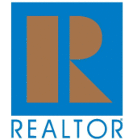 R Logo large square sticker