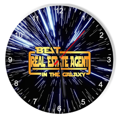 Realtor wall clock