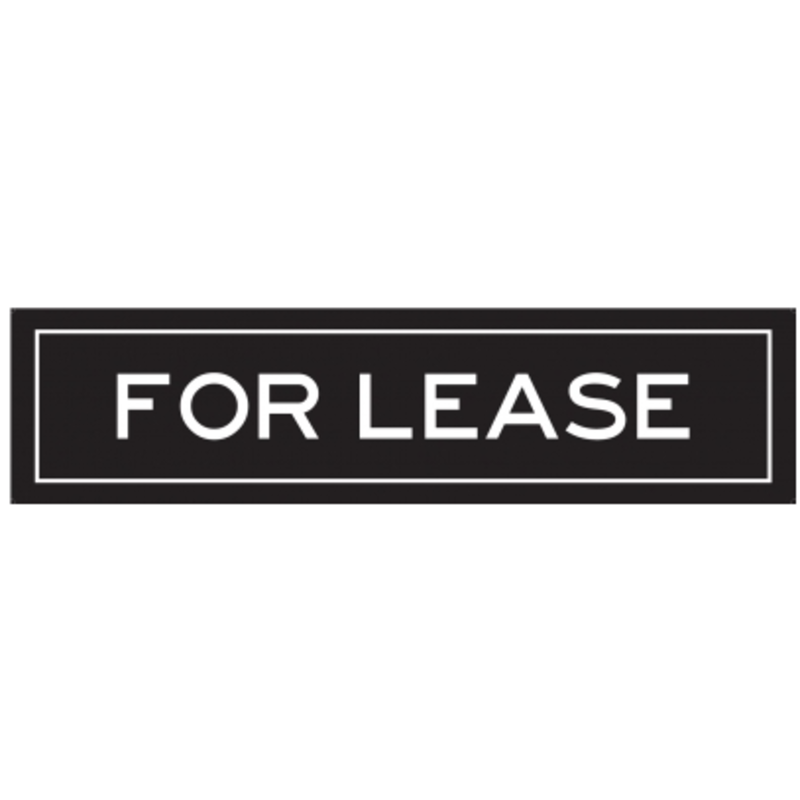 FOR LEASE  black 6 x 24 rider