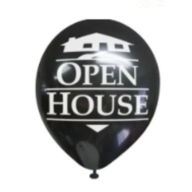 OPEN HOUSE BALLOONS -- pack of 25