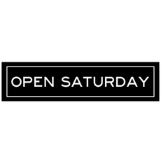 OPEN SATURDAY black 6 x 24 rider
