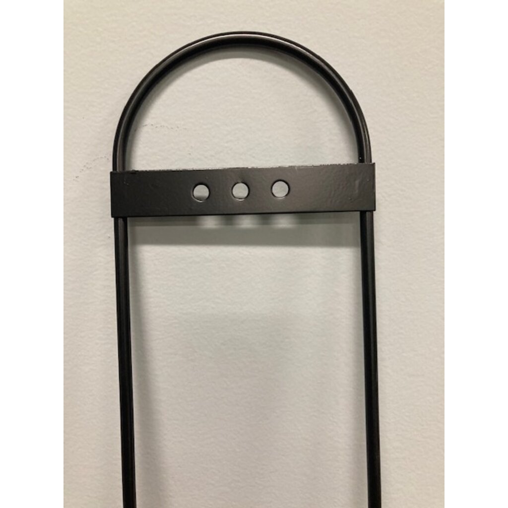 Black stand for brochure box