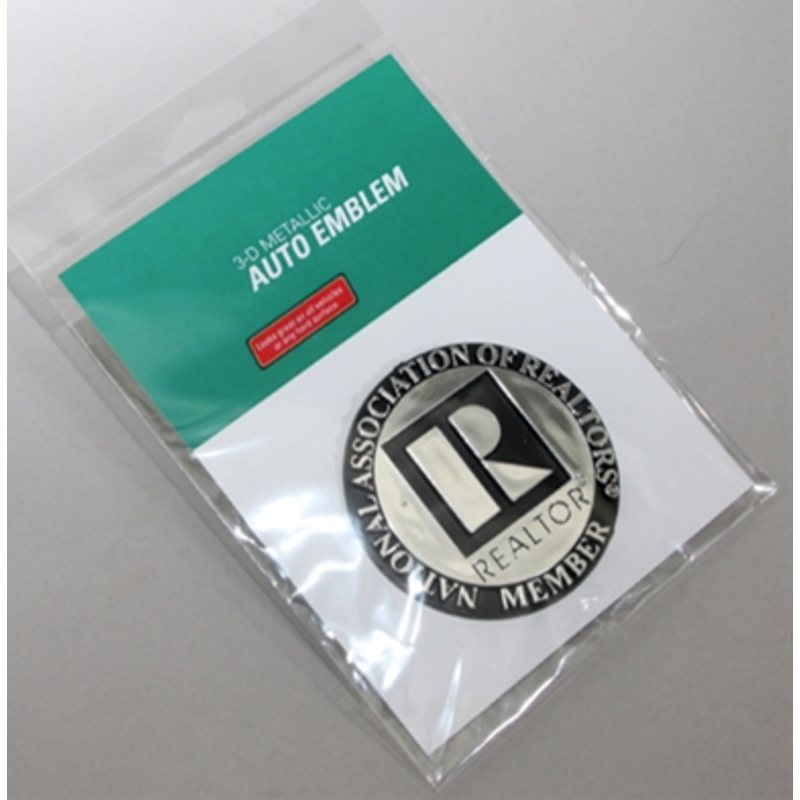 Realtor® round auto emblem
